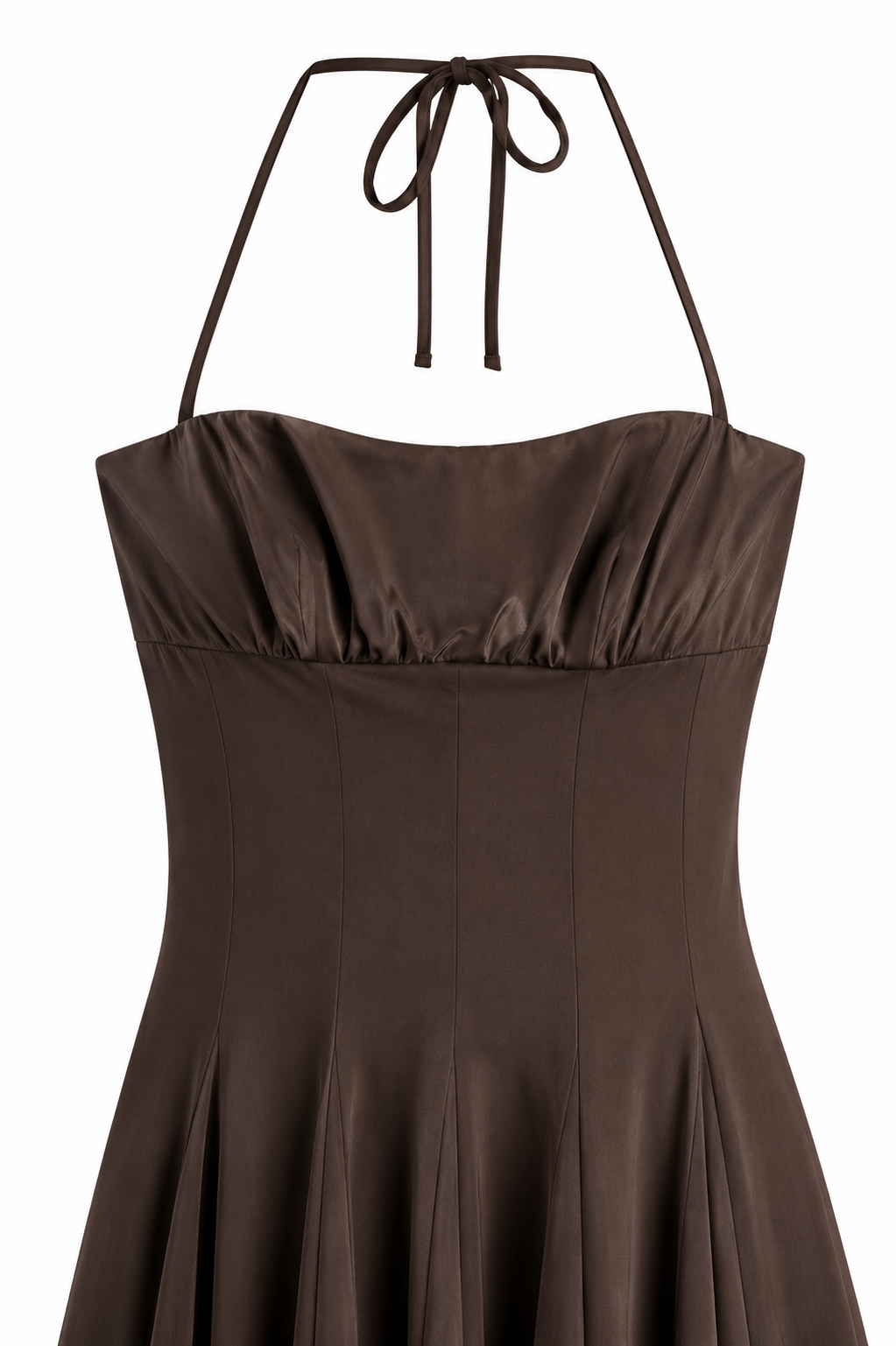 Vestido Halter Chocolate