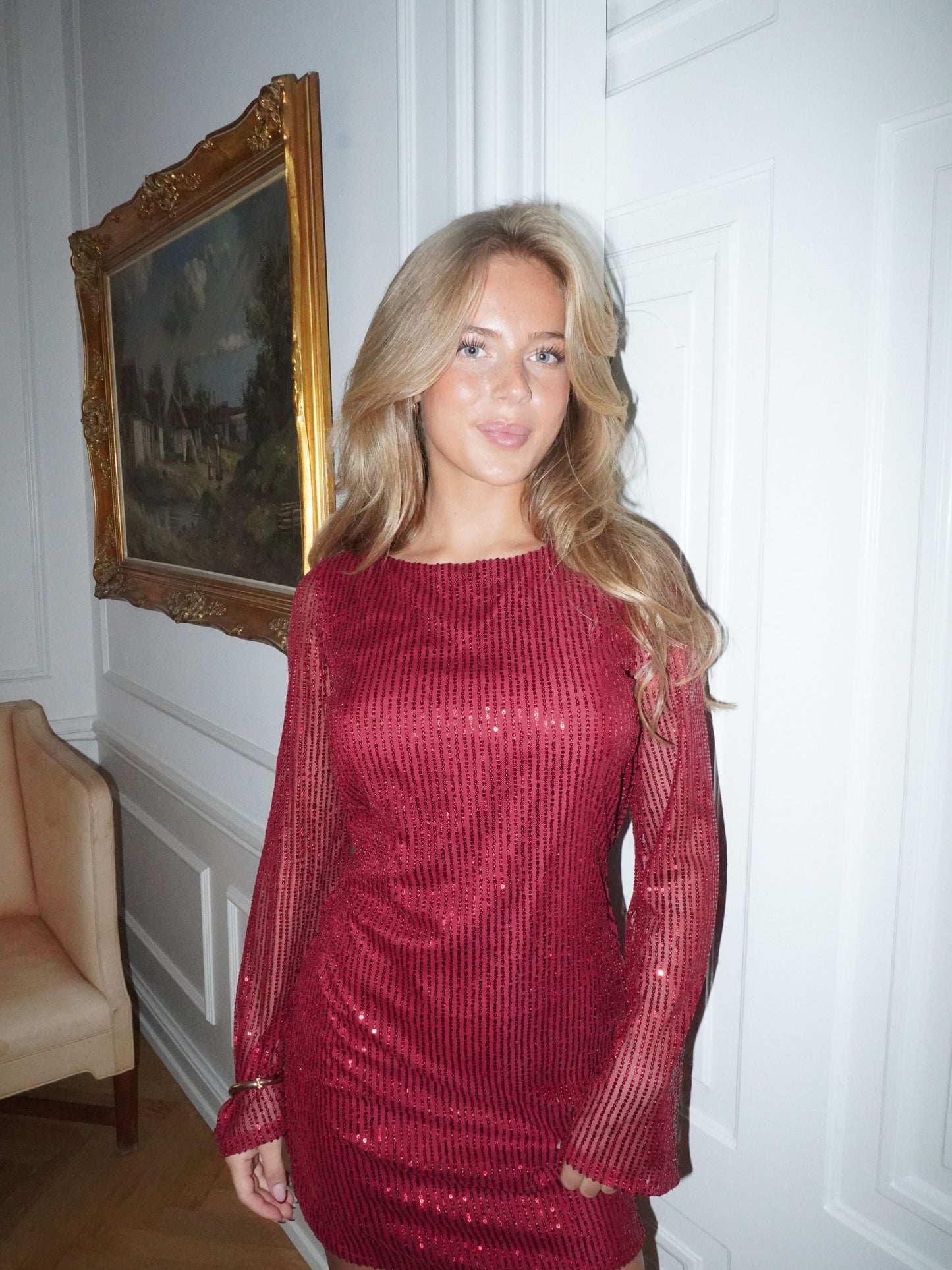 Vestido Giulia Noche Roja - Martina Montes - imagen 4