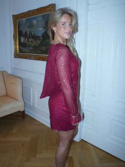 Vestido Giulia Noche Roja - Martina Montes - imagen 5