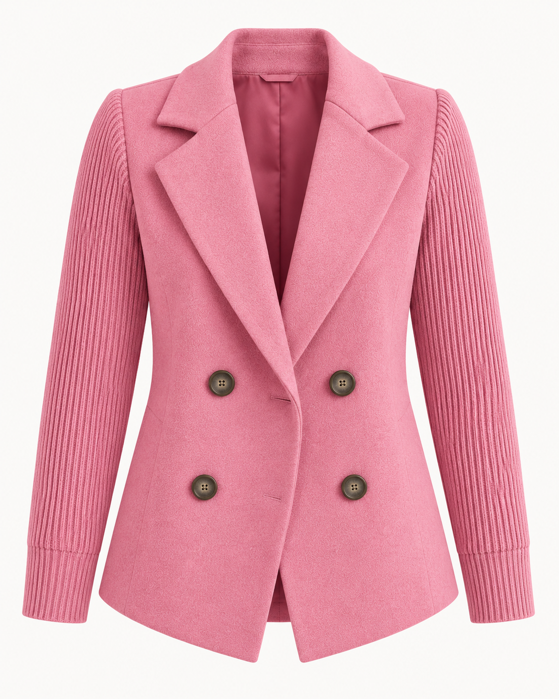 Blazer Cruzado Rosa