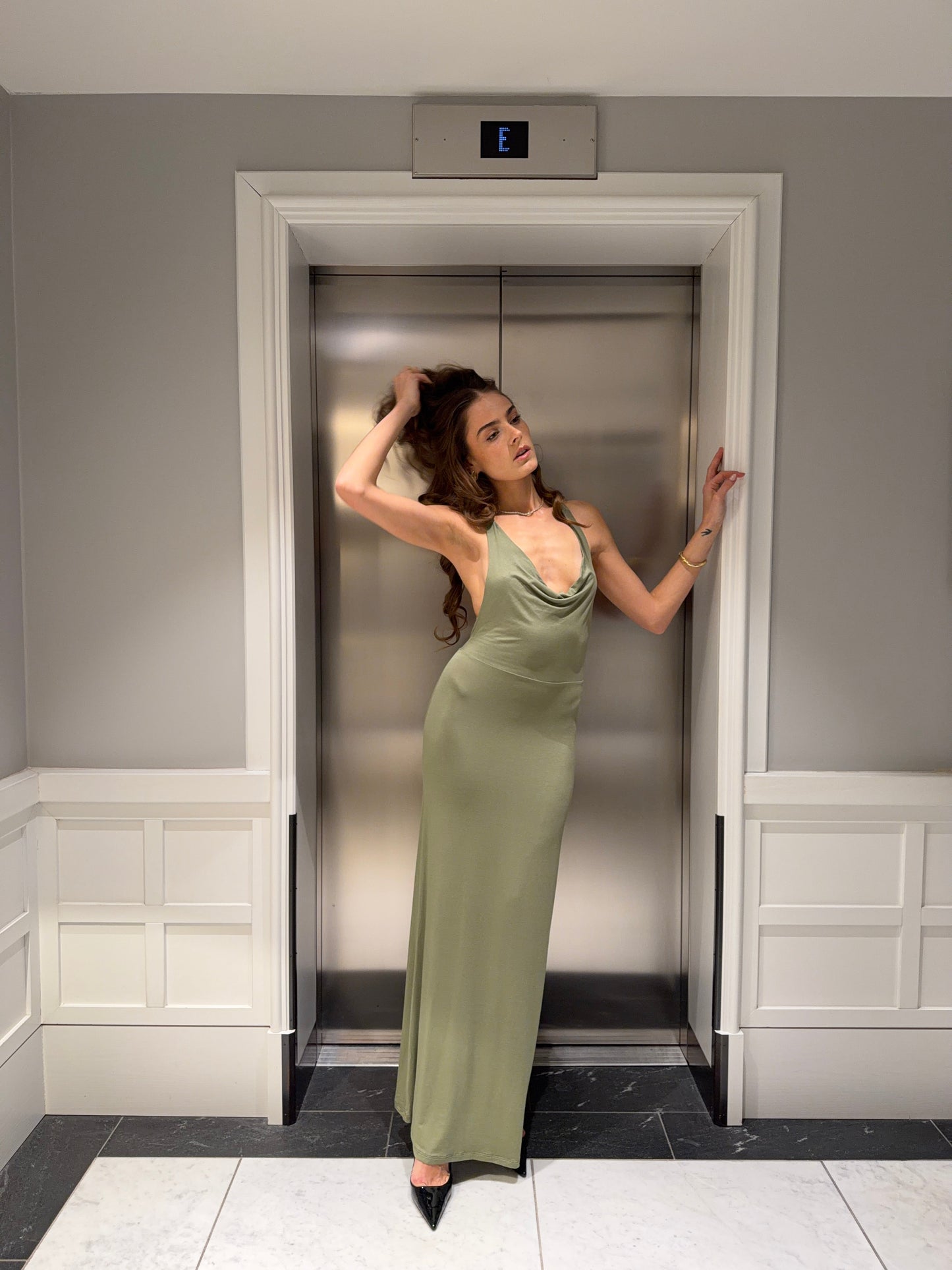 Vestido Espalda Abierta Sage - Martina Montes - imagen 4