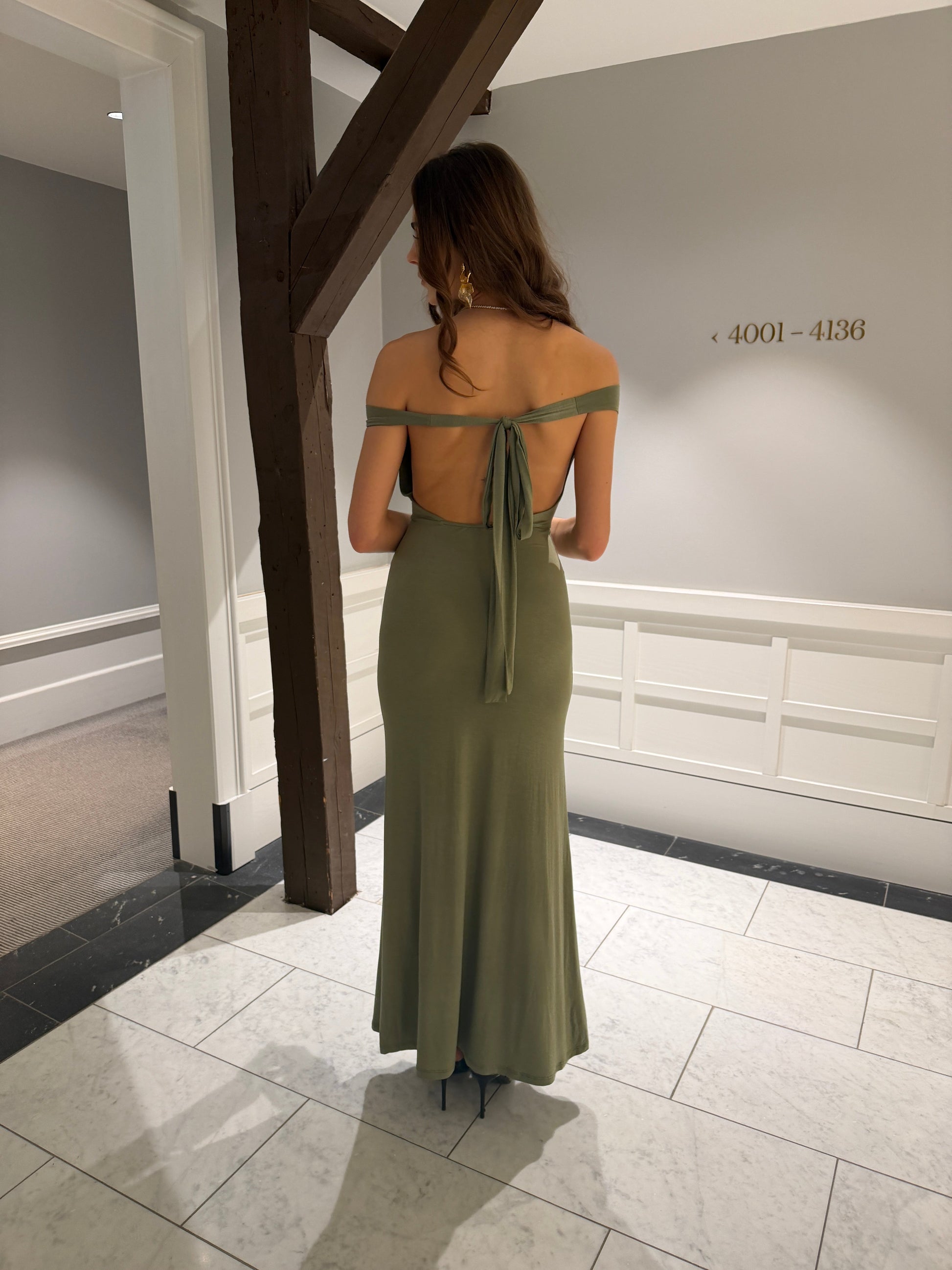 Vestido Espalda Abierta Sage - Martina Montes - imagen 12
