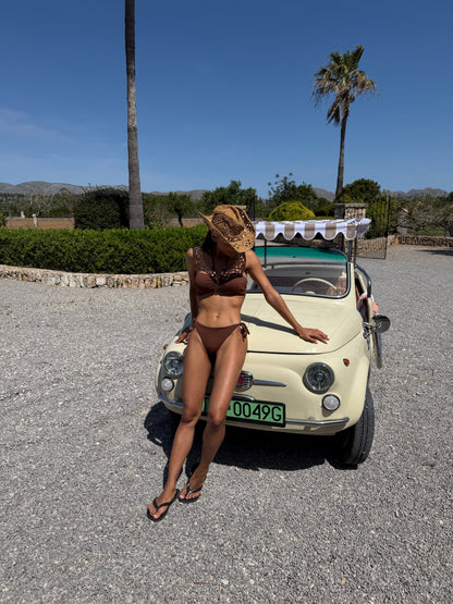 Bikini Braga Kenya – Marrón Oscuro - Martina Montes - imagen 9