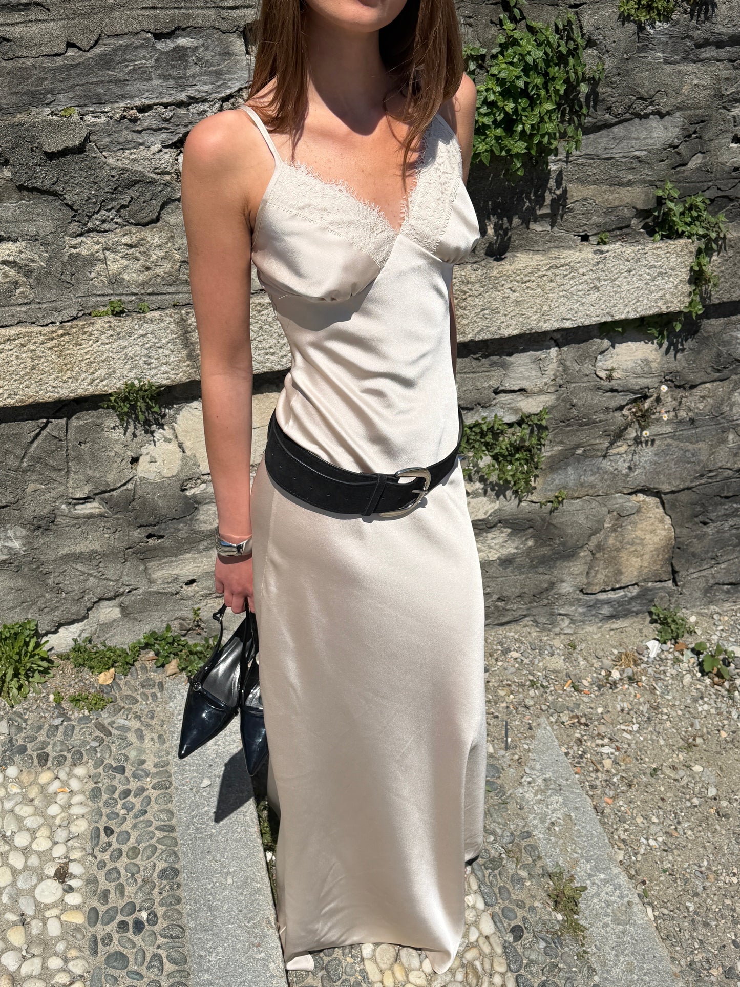 Vestido Zambia Champagne - Martina Montes - imagen 2