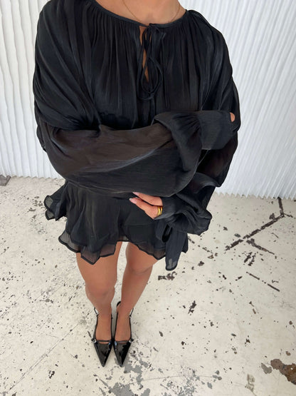 Vestido Kalia Negro - Martina Montes - imagen 2