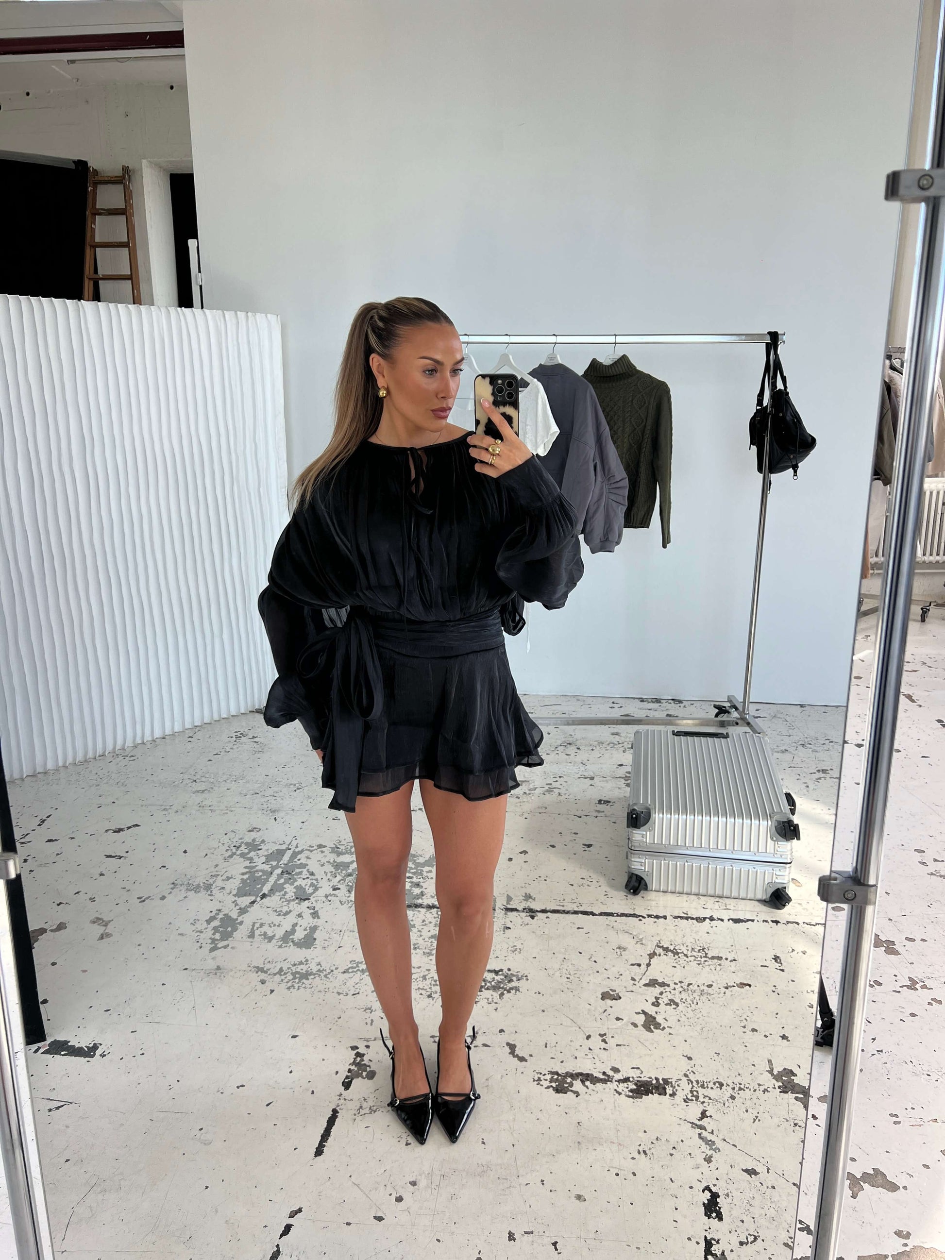 Vestido Kalia Negro - Martina Montes - imagen 7