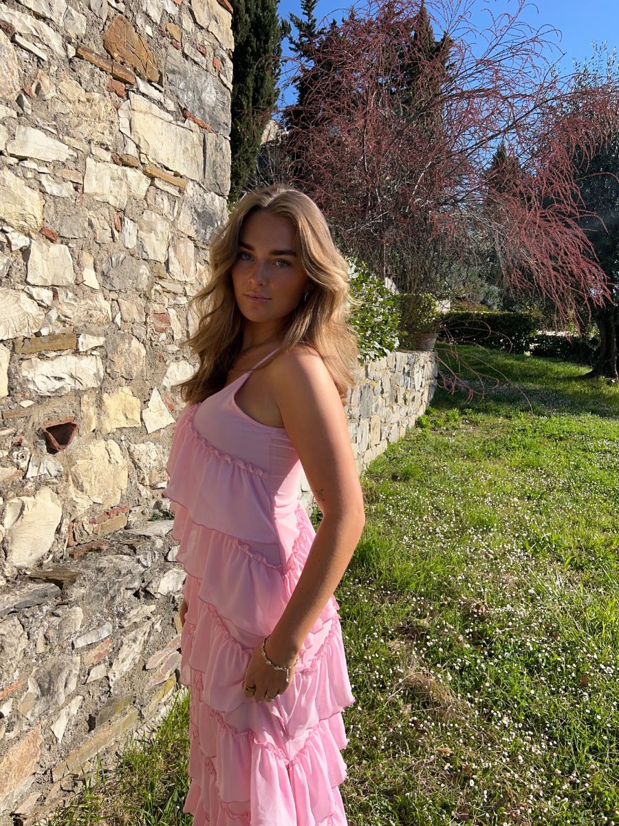 Vestido Rie Riviera - Rosa Poudré - Martina Montes - imagen 3