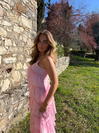 Vestido Rie Riviera - Rosa Poudré - Martina Montes - imagen 3