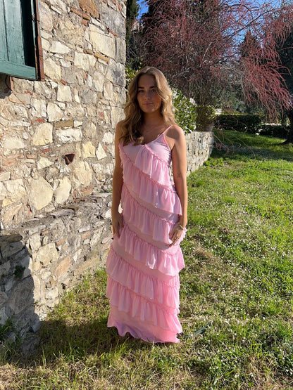 Vestido Rie Riviera - Rosa Poudré - Martina Montes - imagen 4
