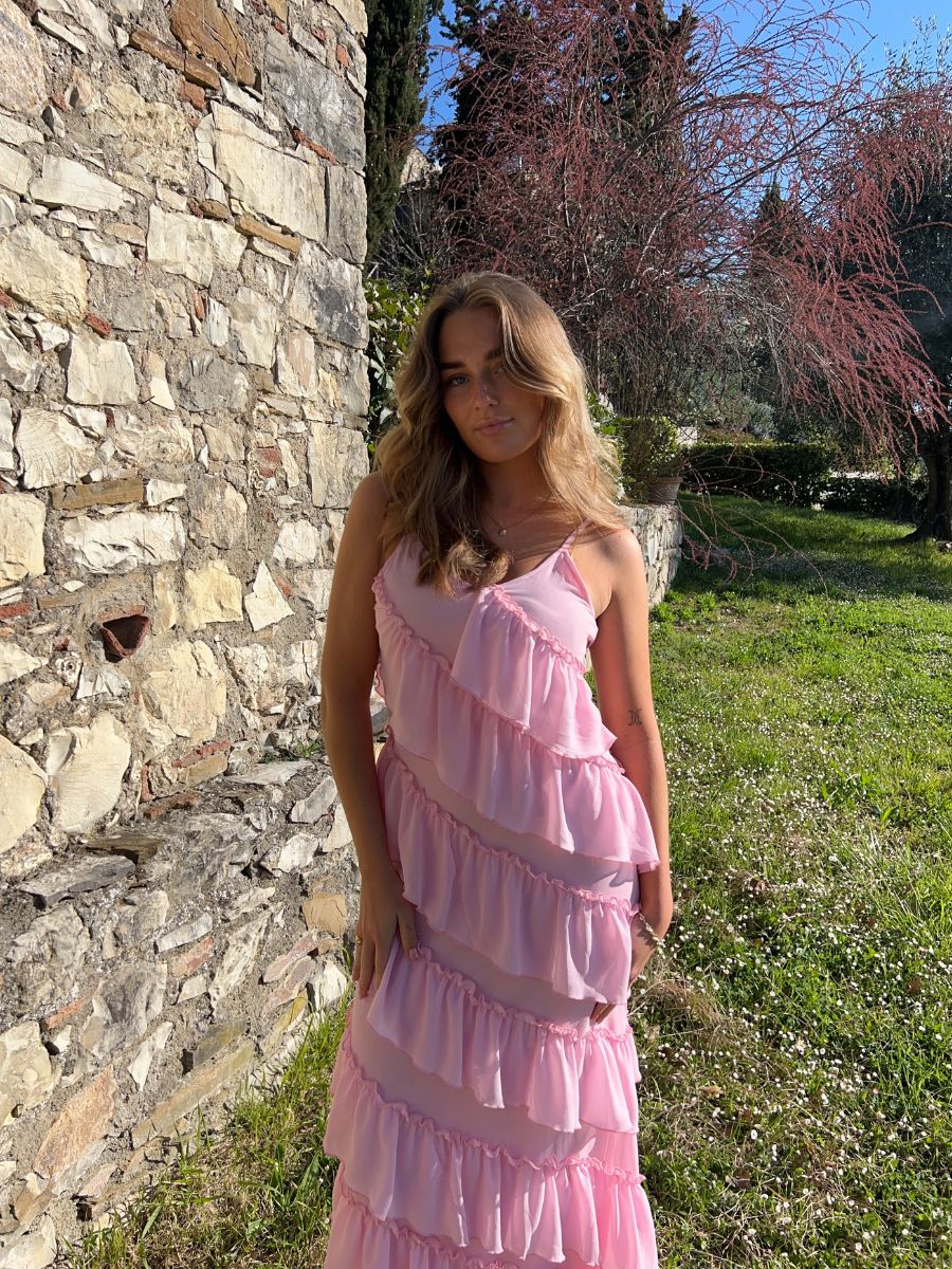 Vestido Rie Riviera - Rosa Poudré - Martina Montes - imagen 5
