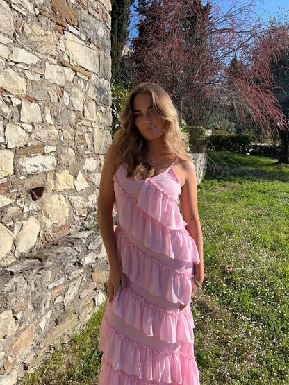 Vestido Rie Riviera - Rosa Poudré - Martina Montes - imagen 5