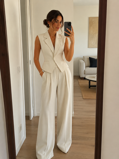 Conjunto Sastre Chaleco y pantalón