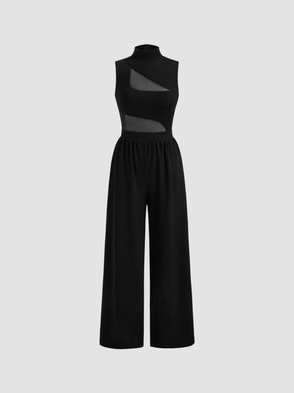 Mono Negro con Cuello Alto