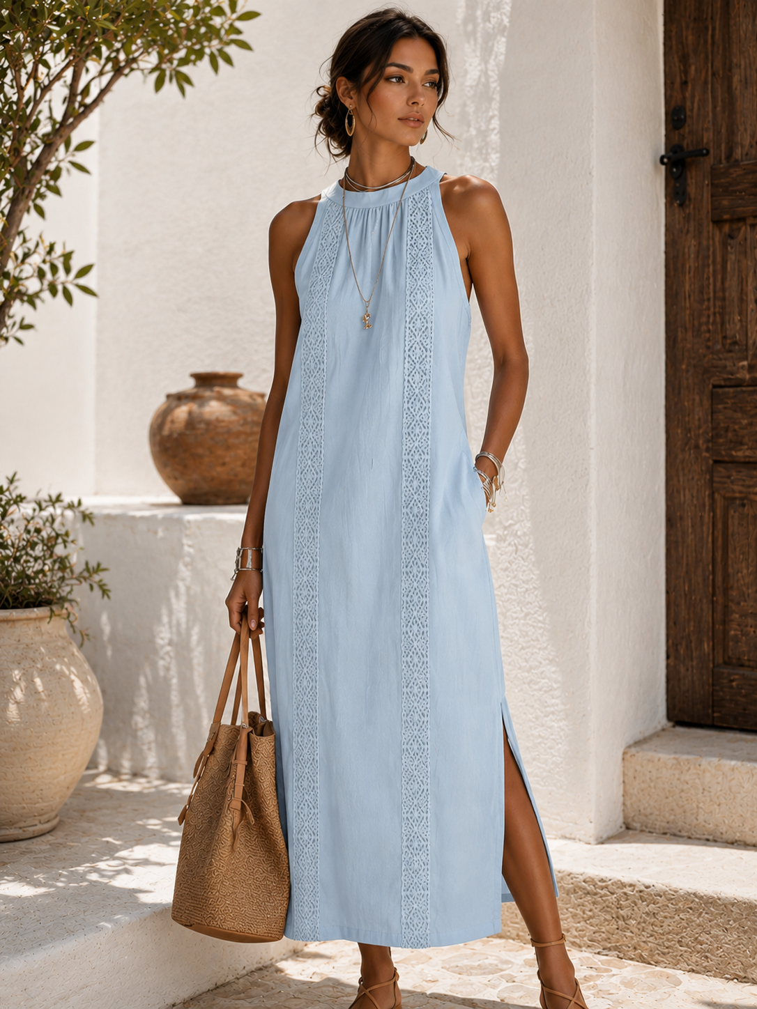 Vestido Alba Bordado