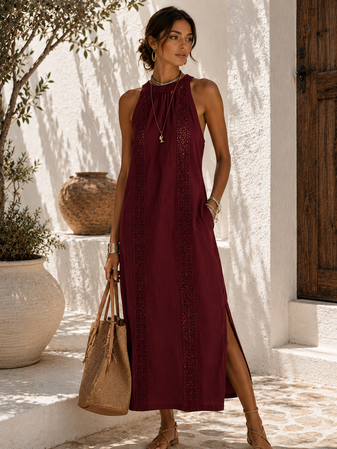 Vestido Alba Bordado